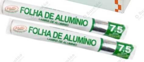 Imagem do produto Rolo Aluminio 7,5X0,45 Mello C/25